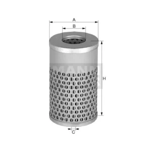 Original MANN-FILTER Flüssigkeitsfilterelement H 617 n