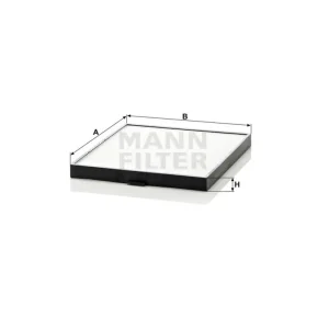 Original MANN-FILTER Innenraumfilterelement CU 2640