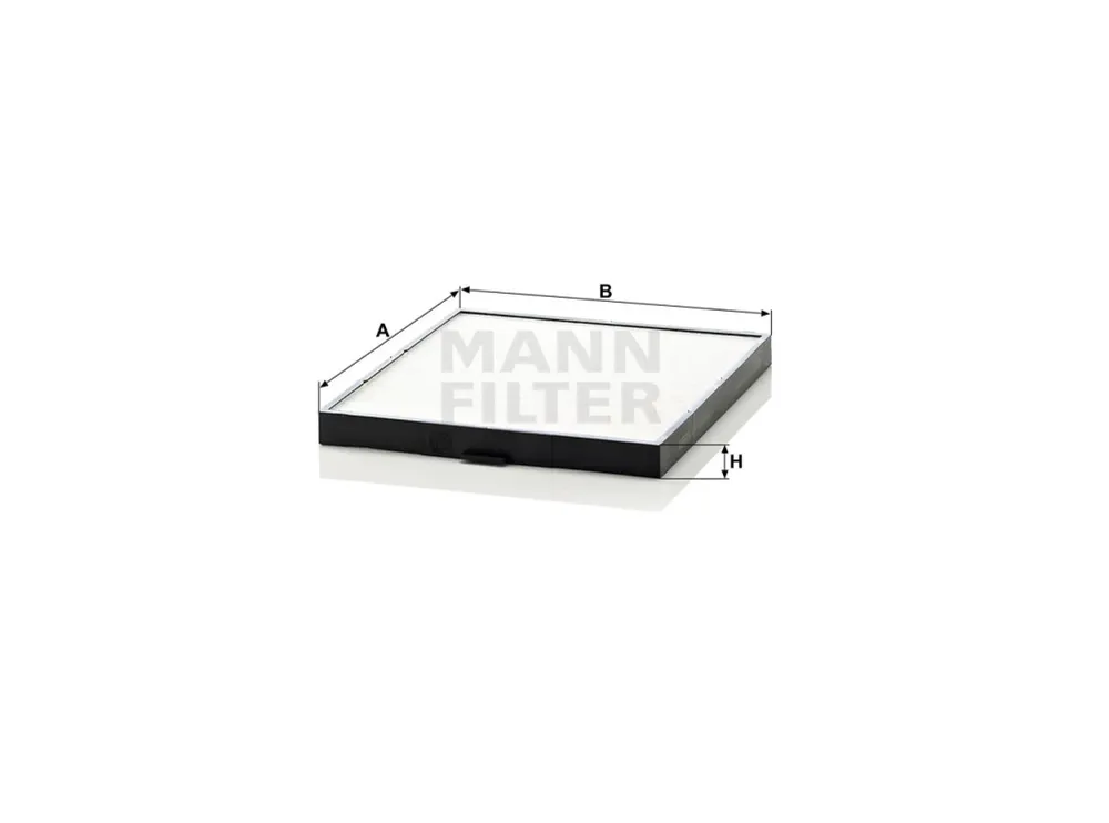 Original MANN-FILTER Innenraumfilterelement CU 2640