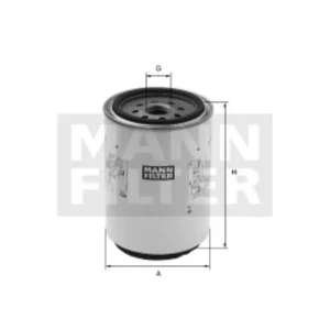 Original MANN-FILTER Kraftstoffwechselfilter WK 1176 x