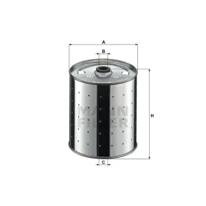 Original MANN-FILTER Ölfilterelement PF 1155