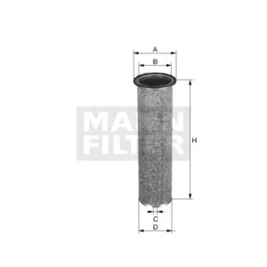 Original MANN-FILTER Luftfilterelement (Sekundärelement) CF 924
