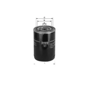 Original MANN-FILTER Wechselfilter W 14 003