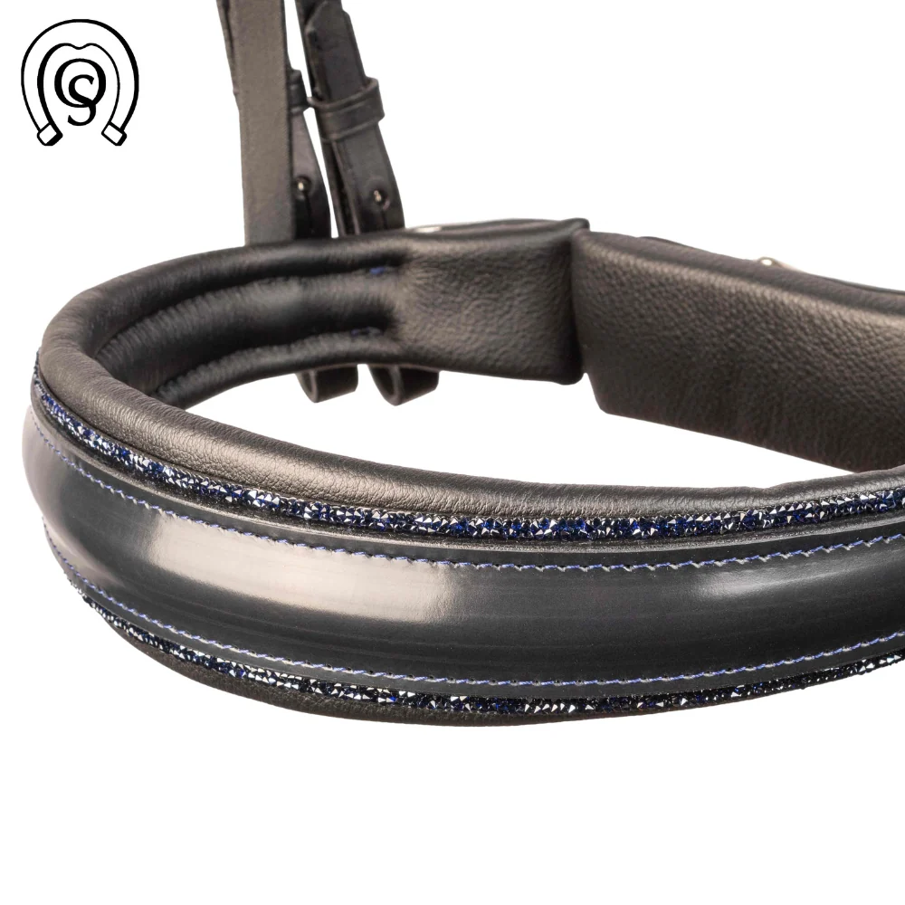 Otto Schumacher Kandare Elegant - Brushed Blue, Fineline Dark Blue