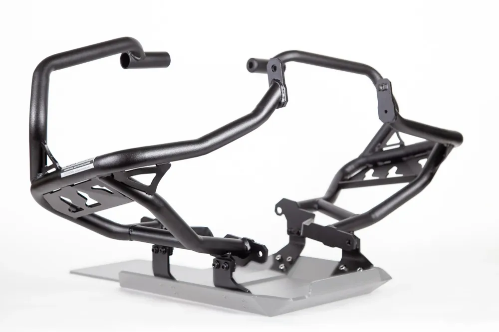 Outback Motortek | Sturzbügel | Schwarz | passend für BMW R 1250 GS & ADV - Modelle (2019-2023)