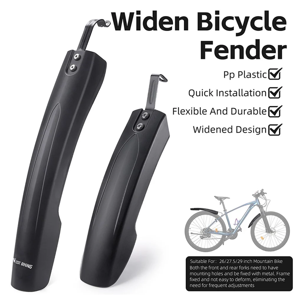 Paar breite Schutzbleche für Mountainbikes