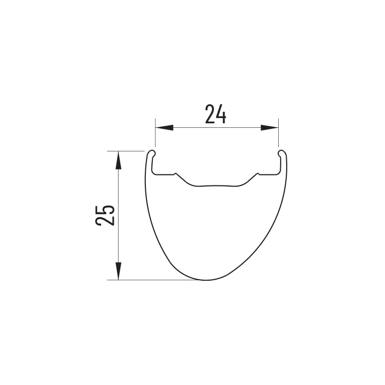 Paar MICHE GRAFF XL DISC Tubeless Ready-Laufräder (Center Lock)