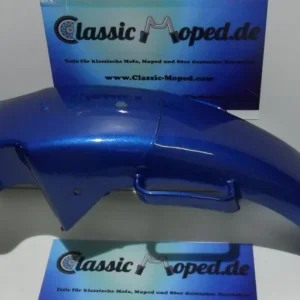 PEUGEOT 103 SPX / RCX Schutzblech vorn metallic blau NEU