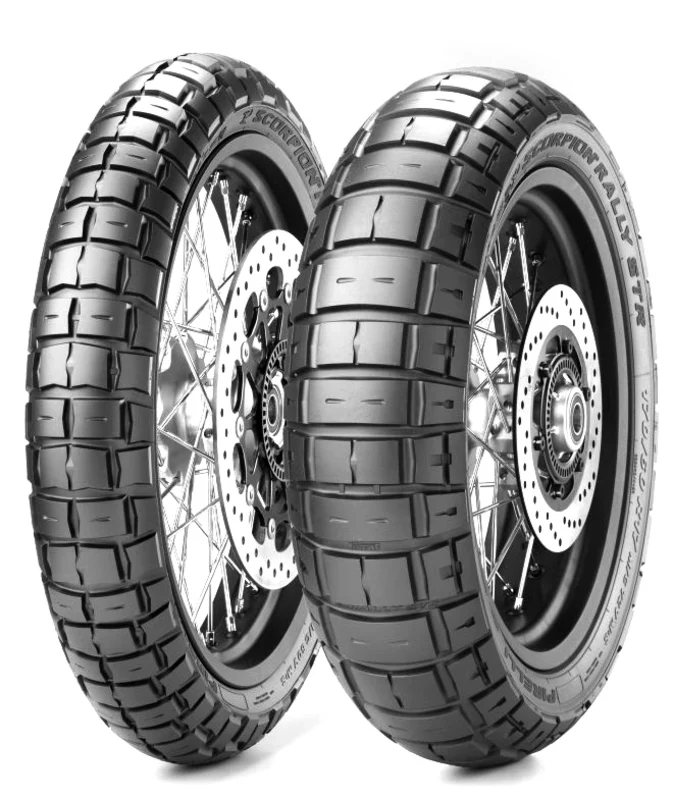 PIRELLI Reifen SCORPION RALLY STR (F) 110/80 R 19 M/C 59V TL M+S