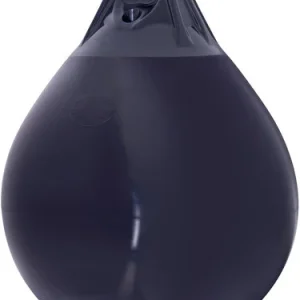 Polyform, Strawberry fender A1, Navy/navy top, 295x380mm, Ø 22mm, Auftrieb 13kg