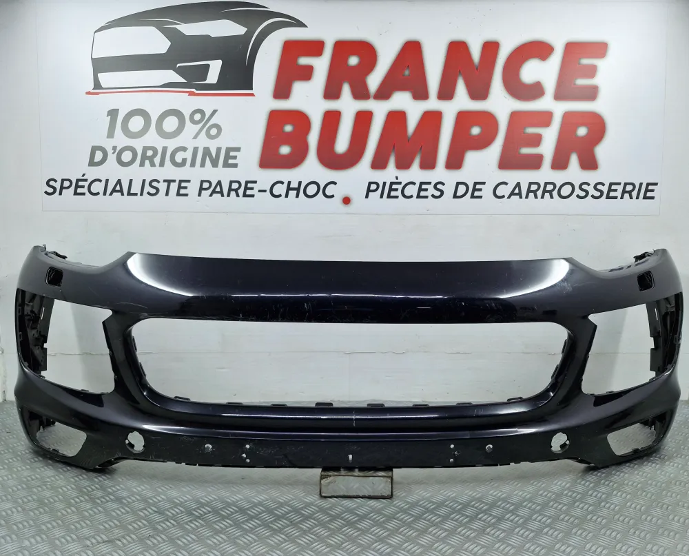 Frontstoßstange Porsche Cayenne II Phase 2 (09/2014 - 06/2018) – Originalgebrauchtteil mit Radar und Scheinwerferreinigung...