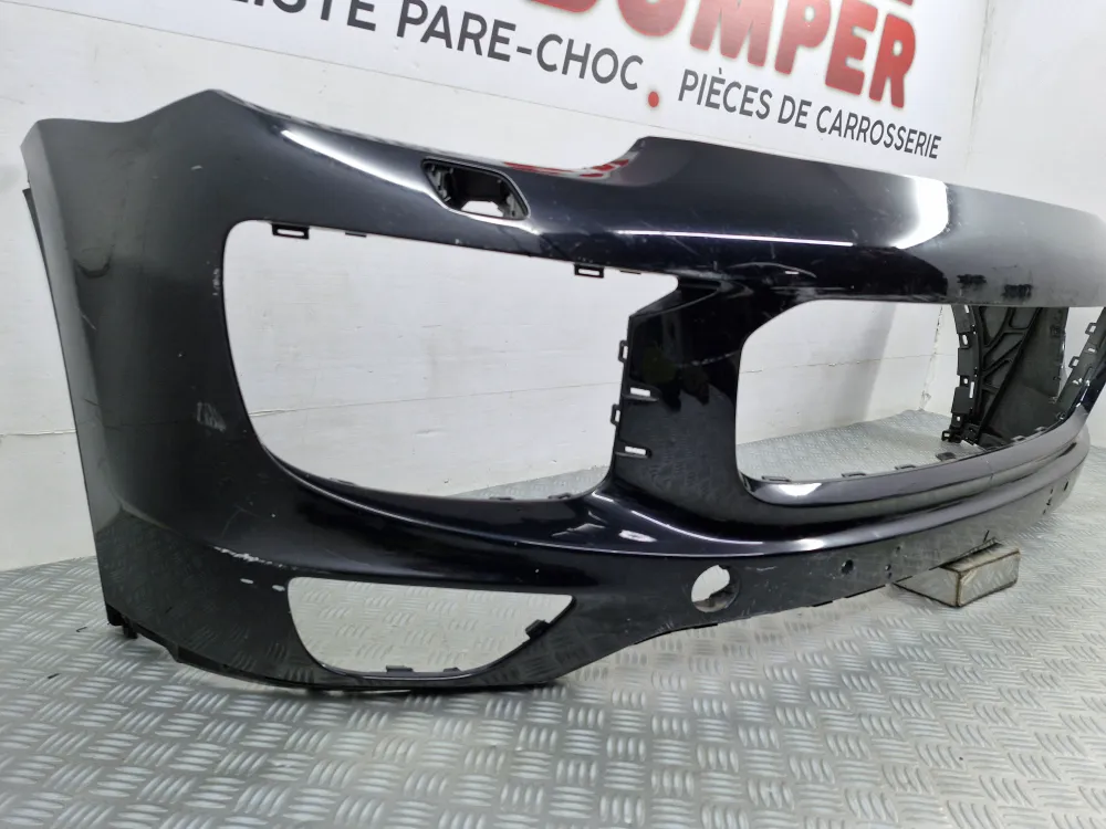 Frontstoßstange Porsche Cayenne II Phase 2 (09/2014 - 06/2018) – Originalgebrauchtteil mit Radar und Scheinwerferreinigung...