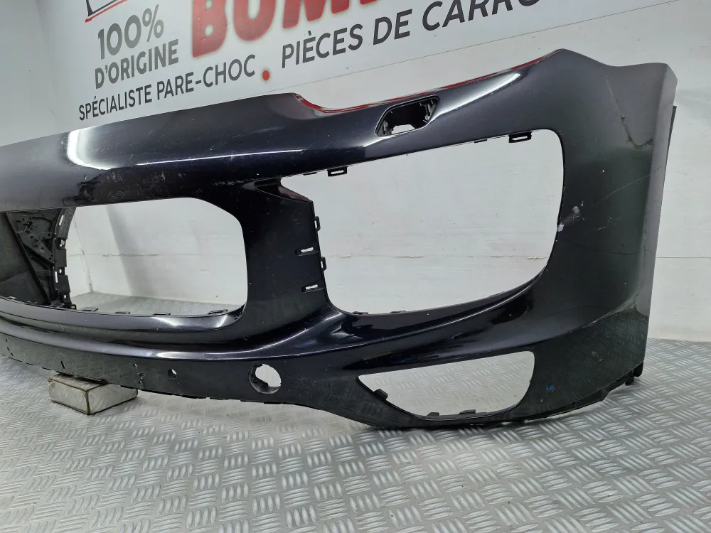 Frontstoßstange Porsche Cayenne II Phase 2 (09/2014 - 06/2018) – Originalgebrauchtteil mit Radar und Scheinwerferreinigung...