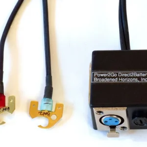 Power2Go Lade -Socket -Kit - Verbunden Sie direkt zu Rollstuhlbatterien
