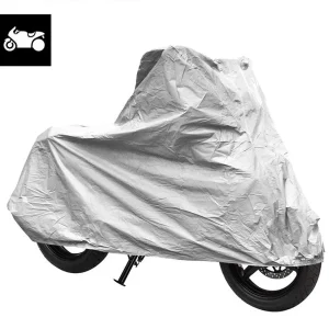 ProPlus 610250 Schutzhülle für Motorrad Roller XL 246x104x127cm PEVA Wetterschutz Grau