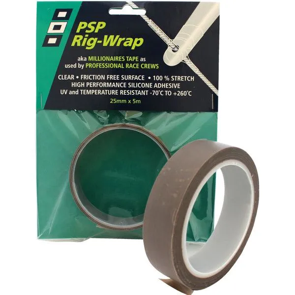 PSP, Rig Wrap Silikon-Band, 25mm (12 Stück), 5m