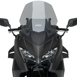 PUIG D12 Spoiler | mit ABE | matt-schwarz | passend für Yamaha T-Max 560 / TECH MAX - Modelle (2022-2026)