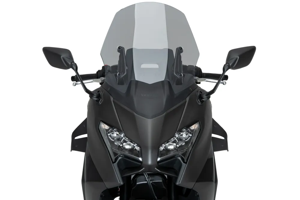 PUIG D12 Spoiler | mit ABE | matt-schwarz | passend für Yamaha T-Max 560 / TECH MAX - Modelle (2022-2026)