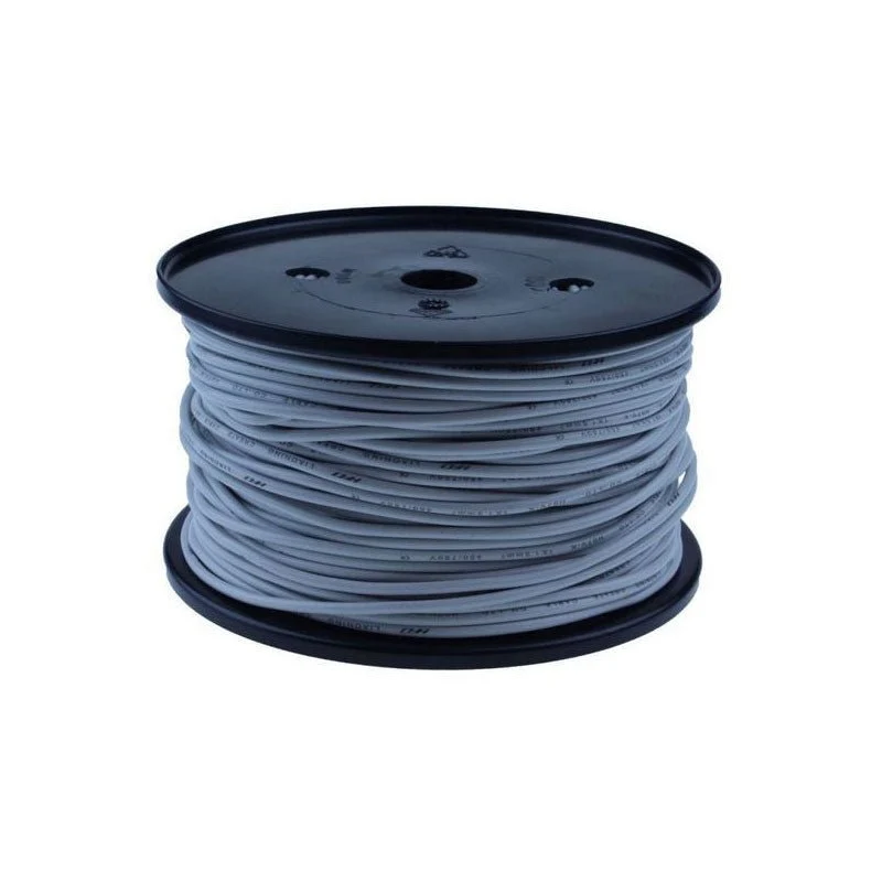QSP PVC 100 Meter Fahrzeugleitung Stromkabel 0,75mm² Grau