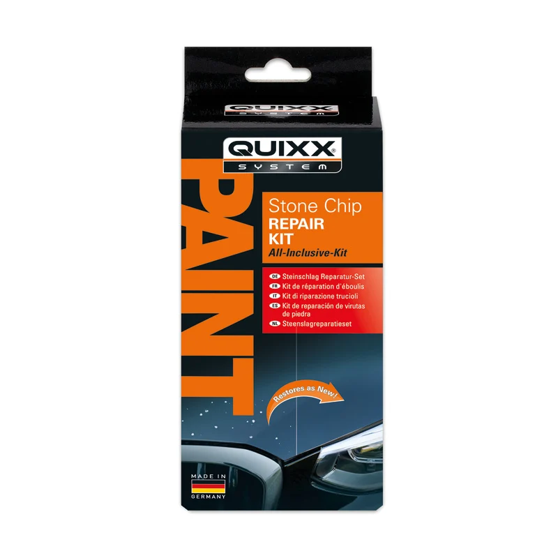 QUIXX, Quixx Steinschlag/Schotter Reparatur-Set - Universal - Ohne Lackstift, Flüssigkeit, Weiss