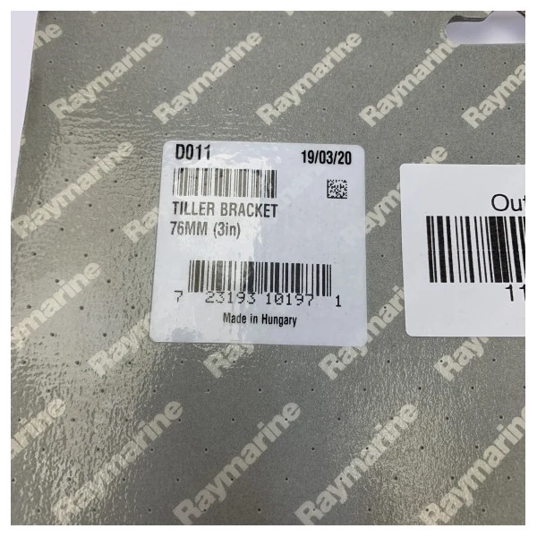 Raymarine D011 Tillersteuerung Autopilot Montageschiene 76 mm