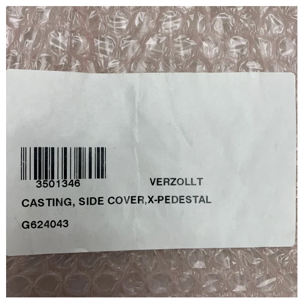 Raytheon Anschutz Radar Guss Seitenabdeckung 3501346