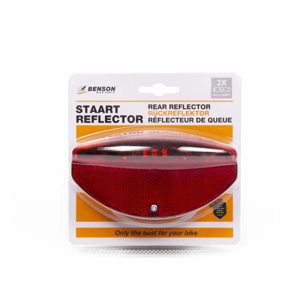 Rückreflektor 3 x LED + Batterie