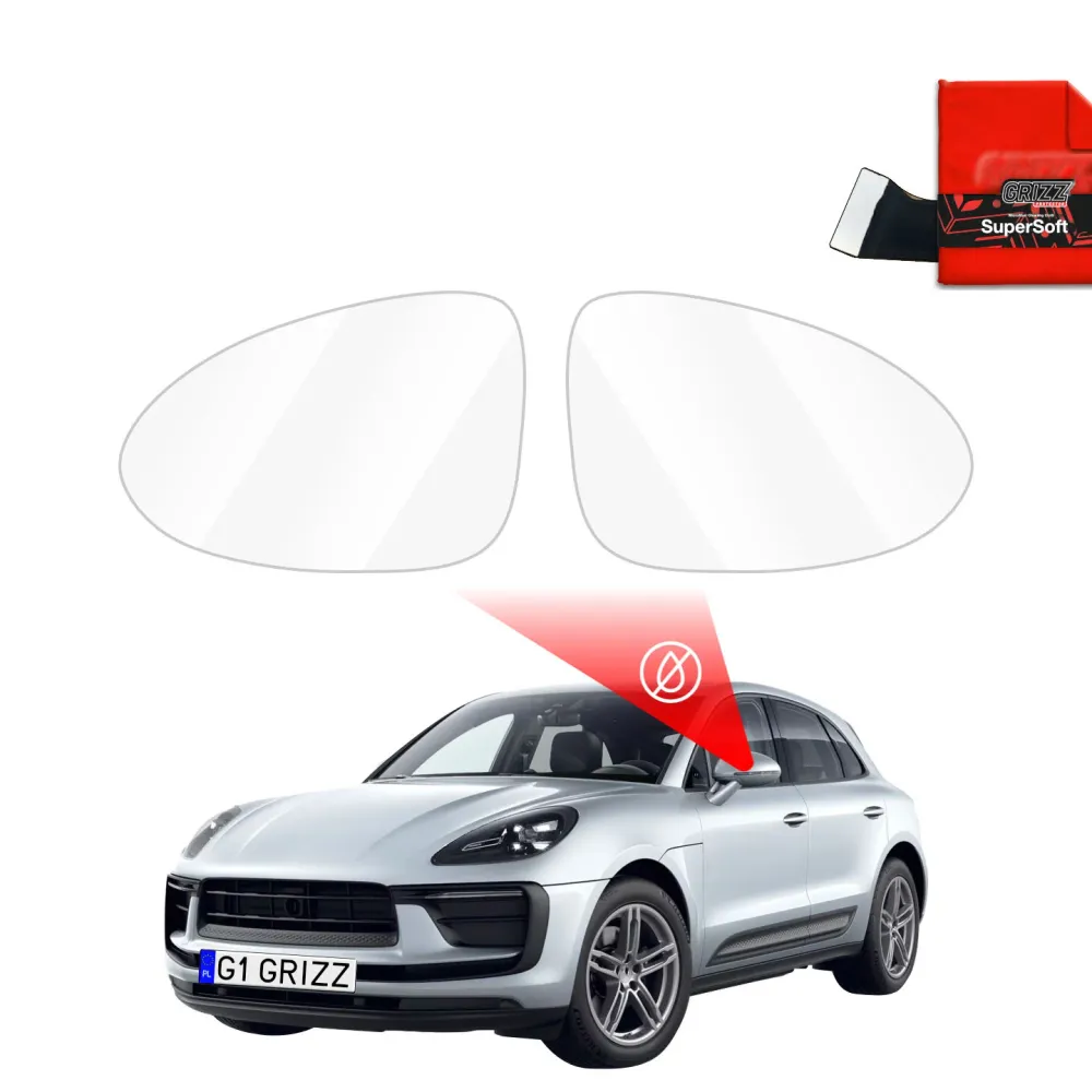 Regenschutzfolie für Außenspiegel - Porshe Macan (2024-2026)