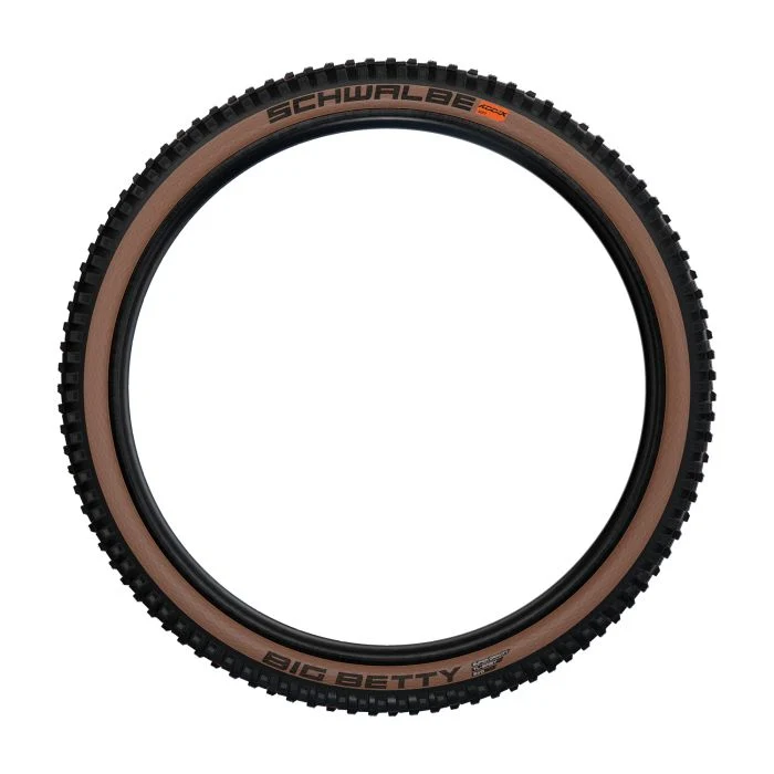 Reifen SCHWALBE BIG BETTY 29x2.40 ADDIX SOFT SUPERTRAIL Tubeless Ready Weich Braun