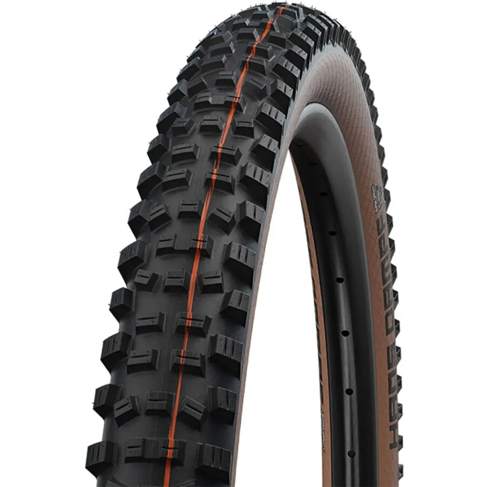 Reifen SCHWALBE HANS DAMPF 29x2.35 ADDIX SOFT SUPERTRAIL Tubeless Ready Weich Schwarz/Braun