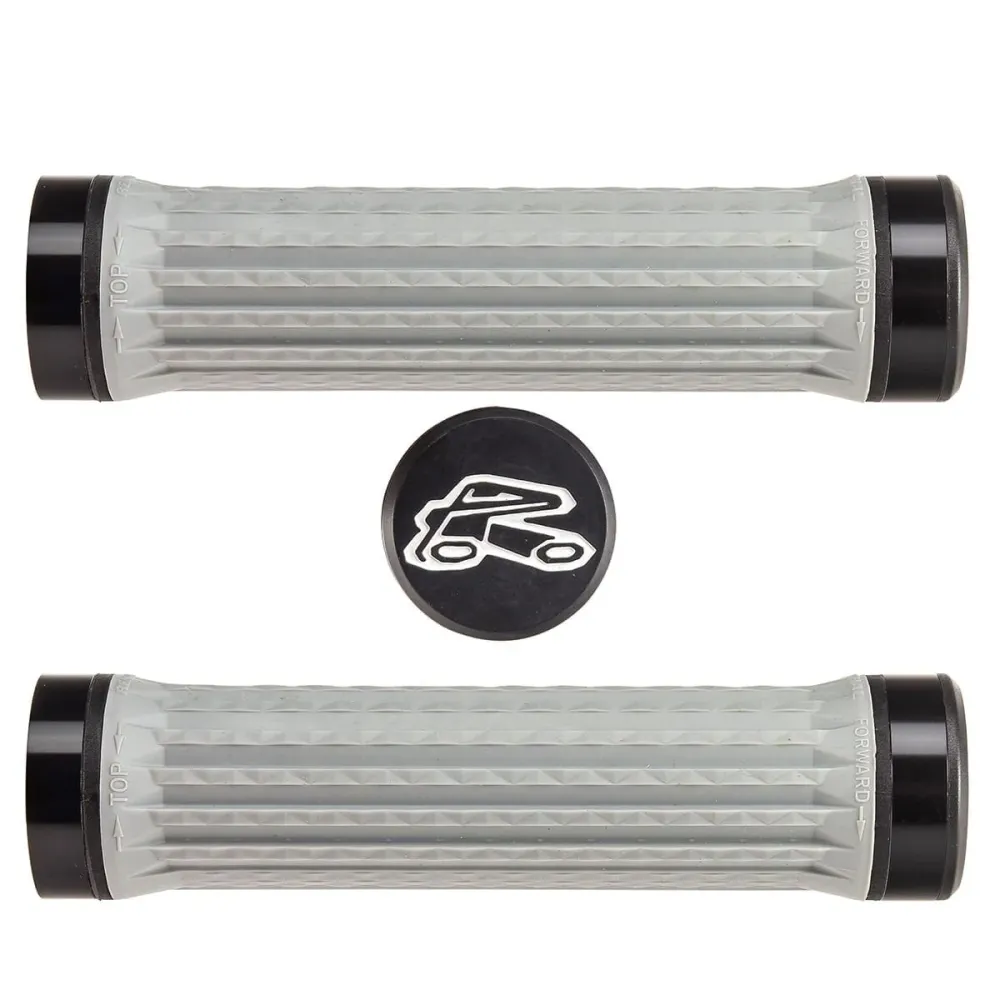 RENTHAL TRACTION SOFT Lock-On Grips 130 mm Weiß