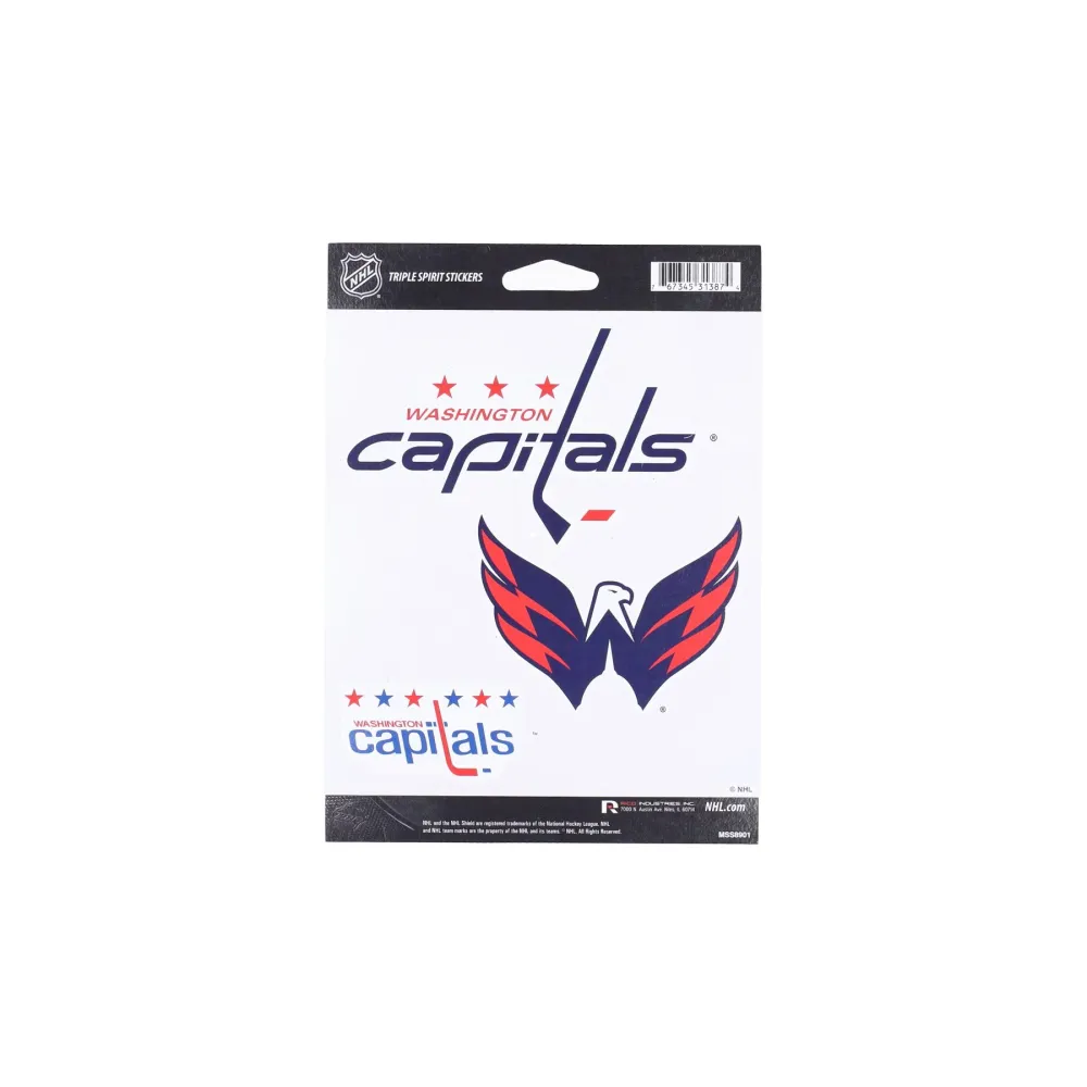 Unisex-Aufkleber NHL Triple Spirit Aufkleber Wascap Original Teamfarben Rico Industries
