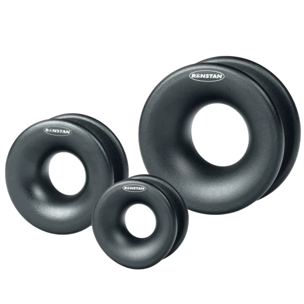 Ronstan, Low Friction Ring, Ø38mm, Bruchfestigkeit 2000 kg, Loch Ø 16mm, Seil Ø 11mm