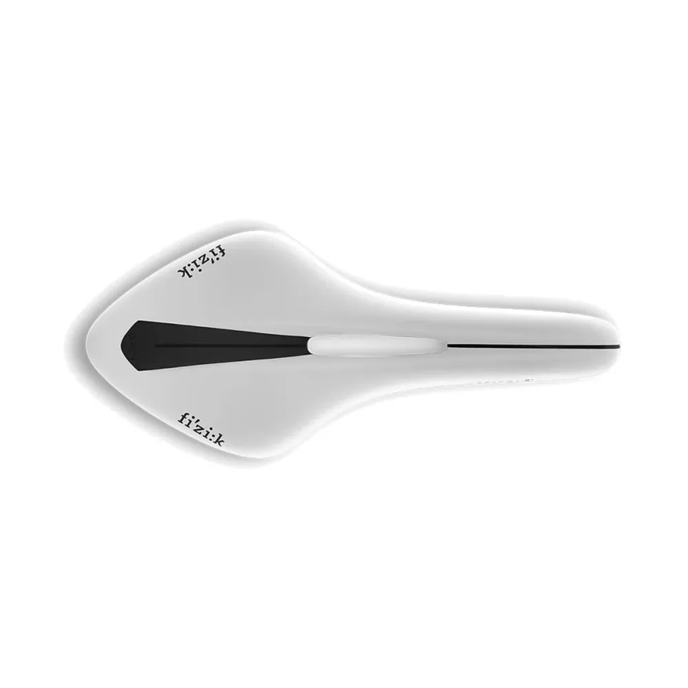 Sattel FIZIK ARIONE R3 OPEN LARGE Rails Kium Weiß White Edition