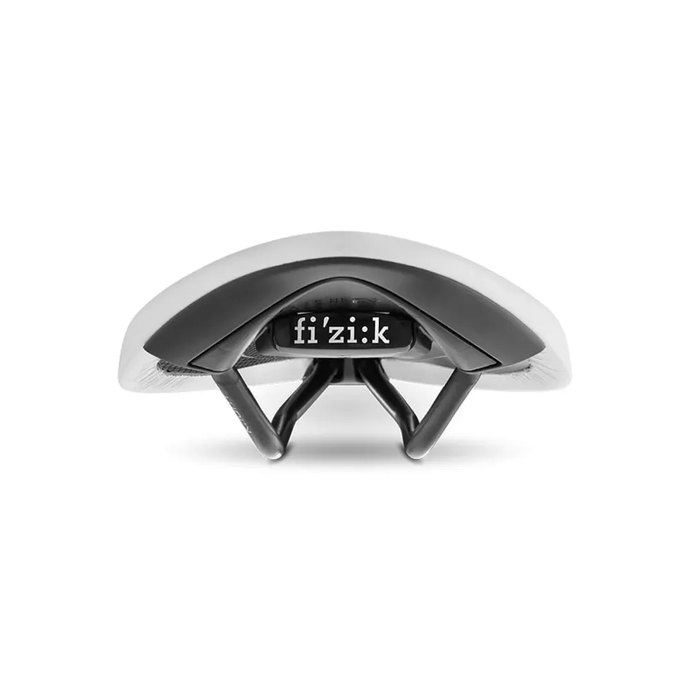 Sattel FIZIK ARIONE R3 OPEN LARGE Rails Kium Weiß White Edition