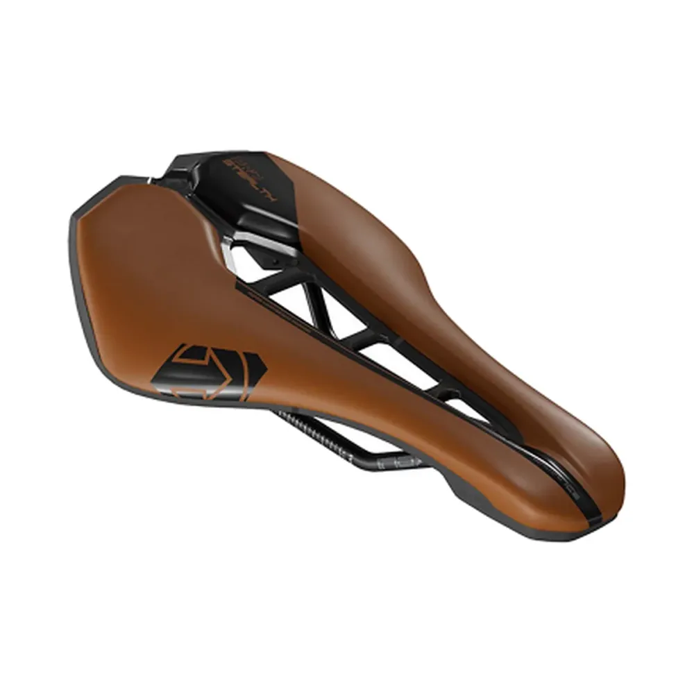 Sattel PRO STEALTH PERFORMANCE 142mm Schienen Inox Braun