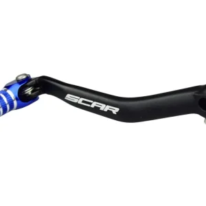 SCAR Schalthebel schwarz matt/Endstück blau