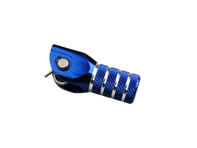SCAR Schalthebel schwarz matt/Endstück blau