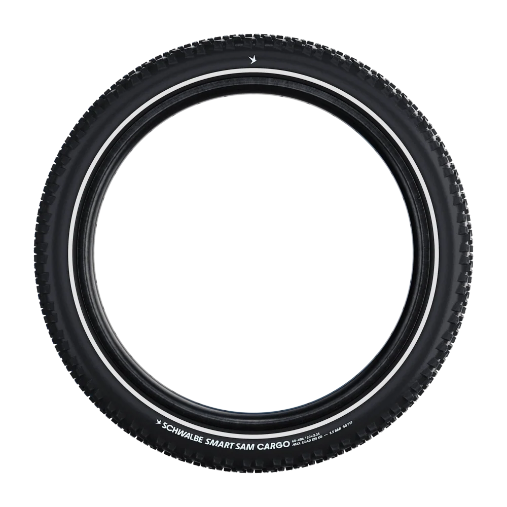 SCHWALBE SMART SAM CARGO-Reifen 27.5x2.35 ADDIX-E Super Defense Reflex TubeType Starr
