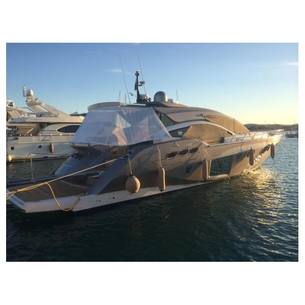 Sessa Marine C68 achterliche Netzabdeckung beige - 049062C