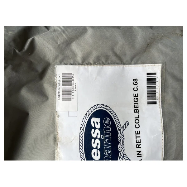Sessa Marine C68 achterliche Netzabdeckung beige - 049062C