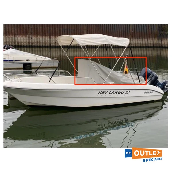 Sessa Marine Key Largo 17 | 19 Lenkkonsole -Abdeckung Beige - 048021a
