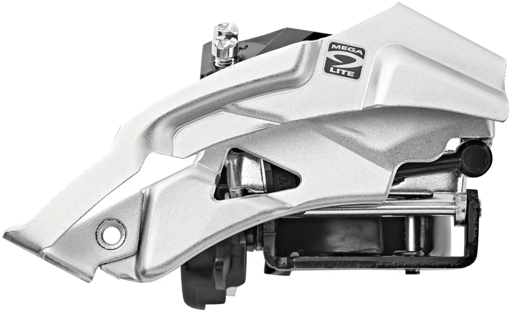 Shimano Altus FD-M2000 Umwerfer 3x9-fach Top Swing Schelle Tief silber/schwarz