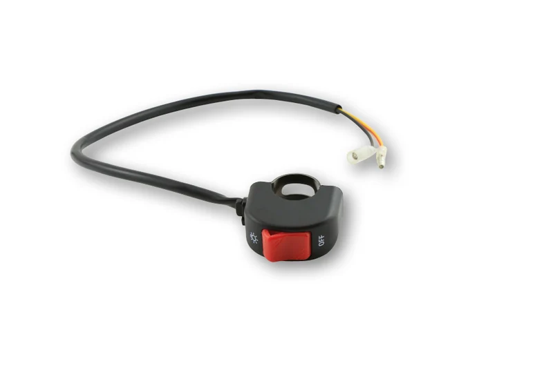 SHIN YO Universal Lichtschalter /AUS, mit Schelle für Lenkeranbau