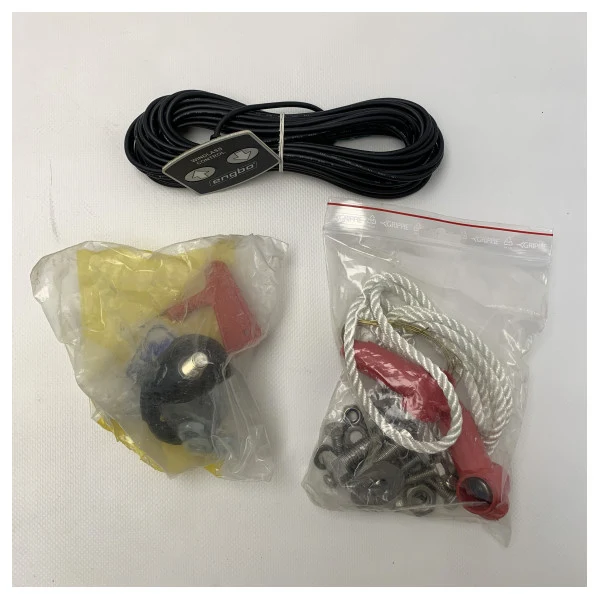 Side Power Engbo Maxi 38 1000w | 12V | Edelstahlwinterwinde | Anker Winch-38-3M-12110