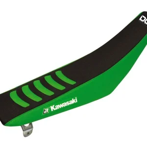 Sitzüberzug BLACKBIRD Double Grip 3 grün/schwarz KawasakiKX250F/450F