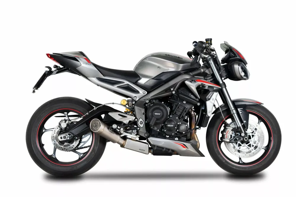 Grid-O Racing 3/4 Auspuffanlage für Triumph Street Triple 765 RS/R/S 20-22 SPARK