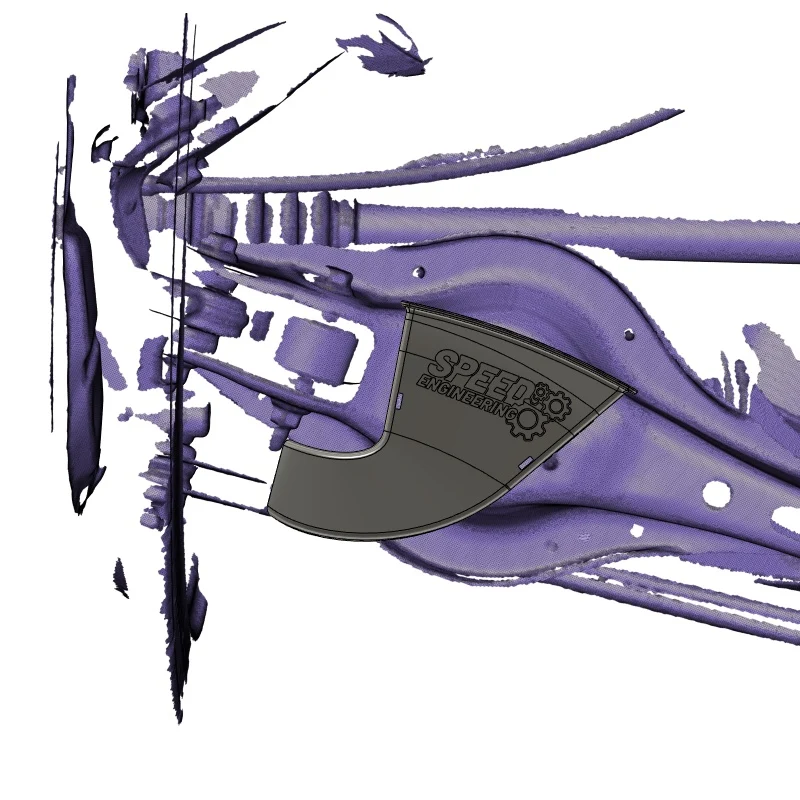 Universelle Bremsenkühlung für die Vorderachse und Hinterachse, Speed Engineering