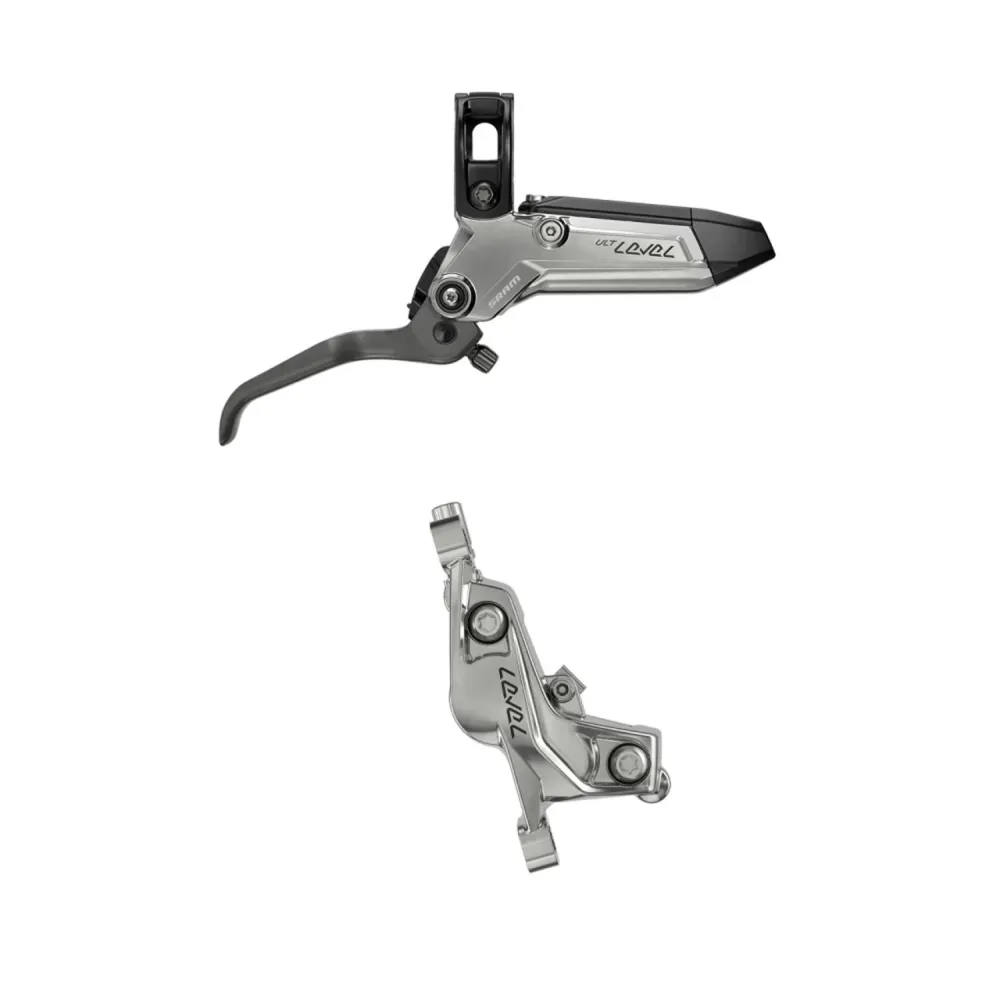 SRAM LEVEL ULTIMATE STEALTH 4-Kolben Vorderradbremse Silber
