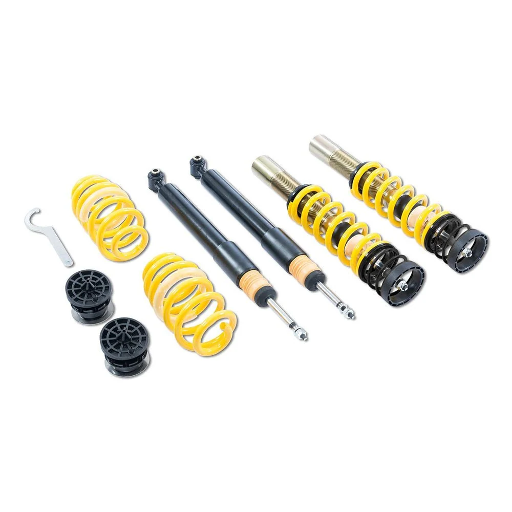 ST SUSPENSIONS Gewindefahrwerk ST X Stahl verzinkt (mit fester Kennung) passend für Volvo V50 545 / M (mit TÜV)